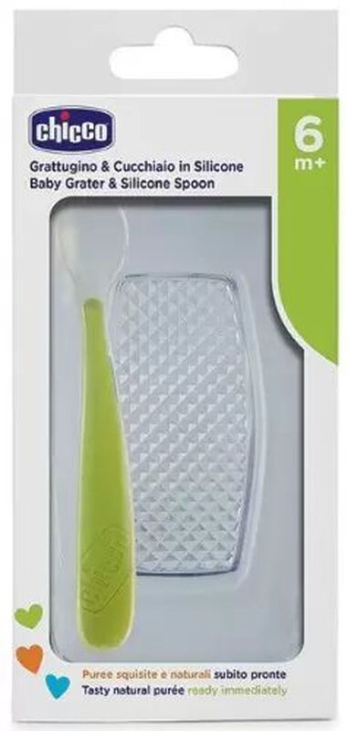 Baby Grater And Silicone Spoon image number null